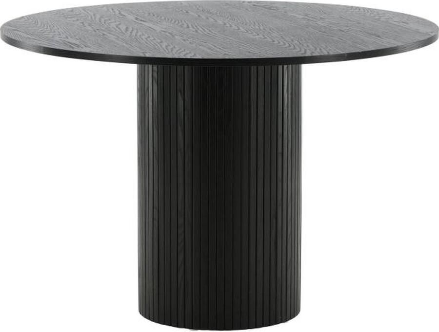 Svea Luma ronde eettafel ø110 cm zwart