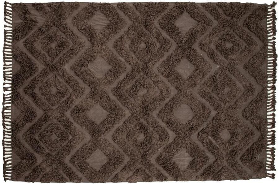 Svea Matteo vloerkleed 250 x 350 cm bruin