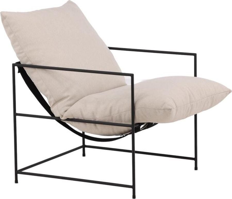 Svea Mera fauteuil linnen beige