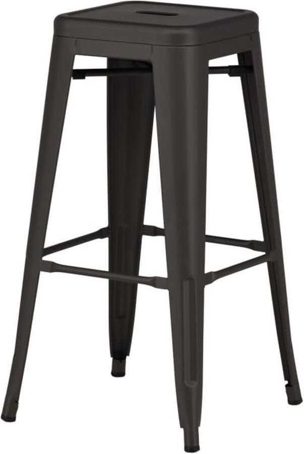 Svea Metpe barkruk 76 cm donkergrijs