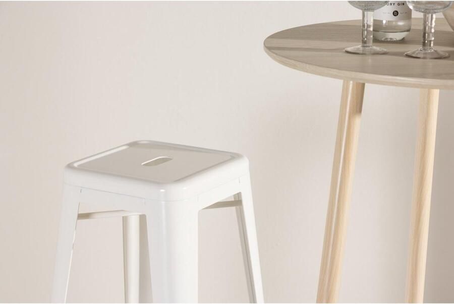 Svea Metpe barkruk 76 cm wit