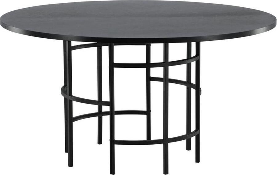 Svea Milo ronde eettafel ø140 cm zwart