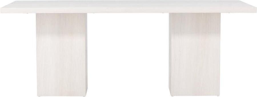 Svea Nelo rechthoekige eettafel 200 x 90 cm whitewash