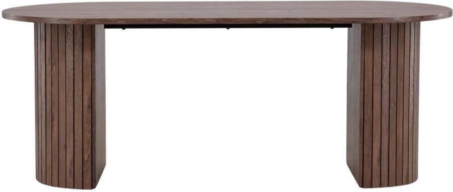 Svea Niko ovale eettafel 90 x 200 cm mokka
