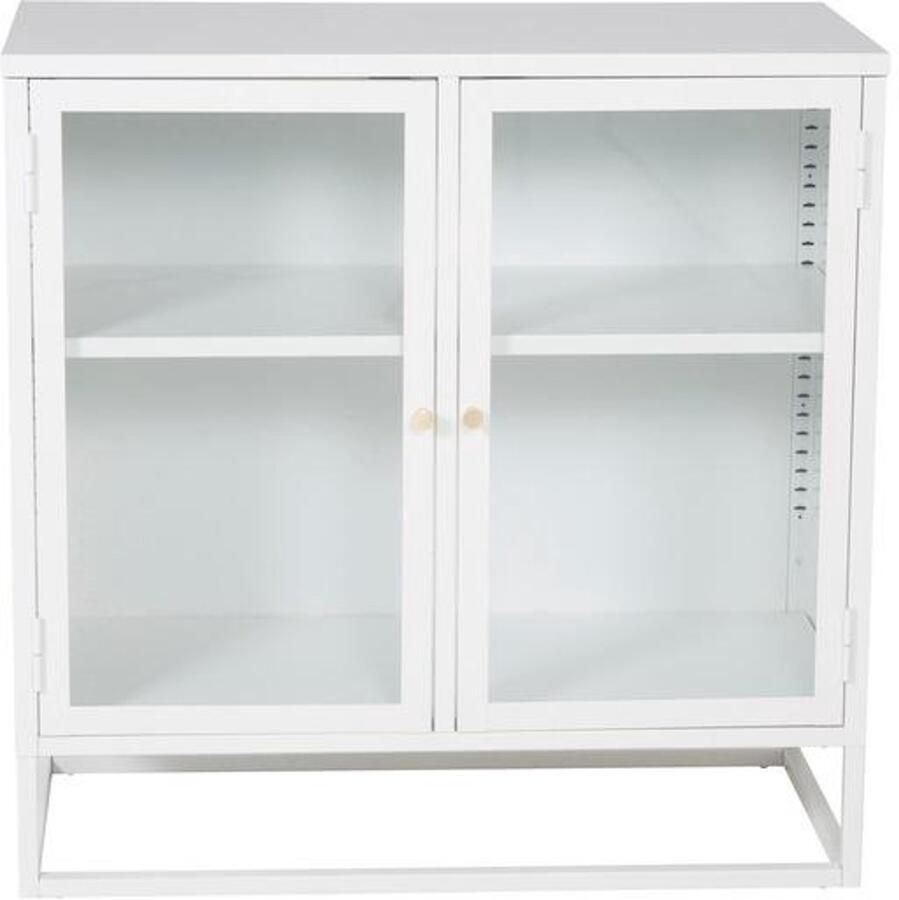Svea Noma vitrinekast 85 x 85 cm wit