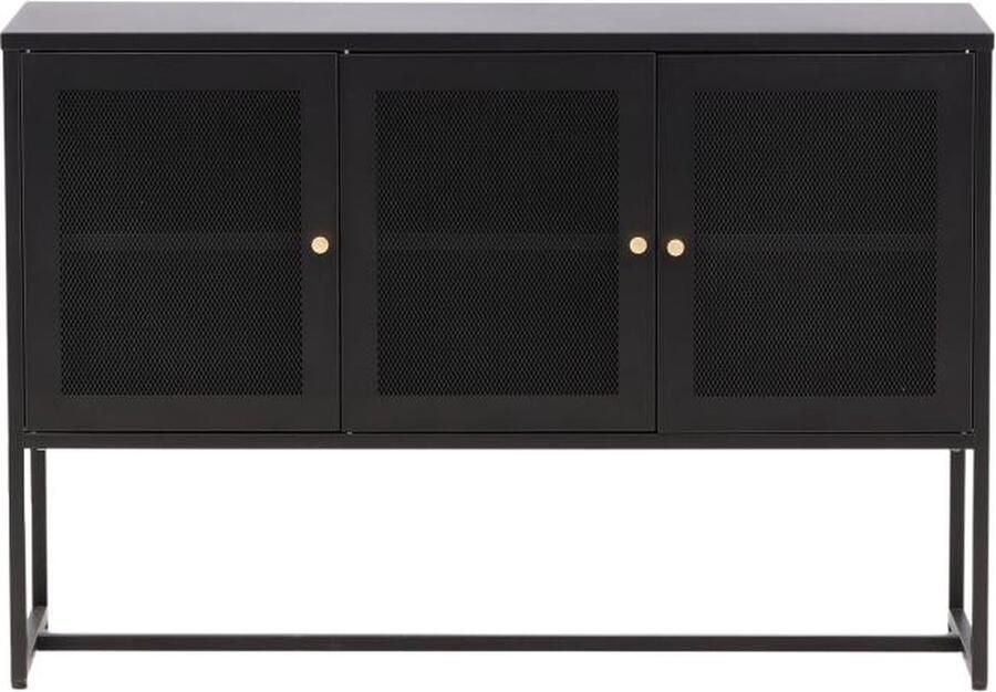 Svea Pavlo dressoir 120 cm zwart