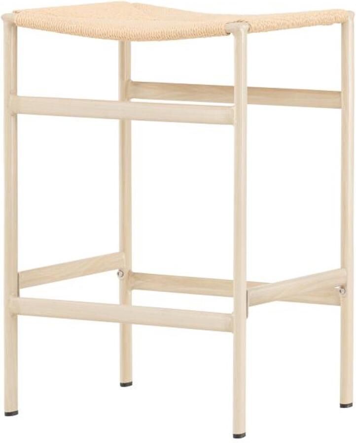 Svea Polsty barkruk 63 cm rattan beige