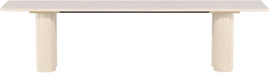 Svea Rova eetkamerbank 180 cm whitewash