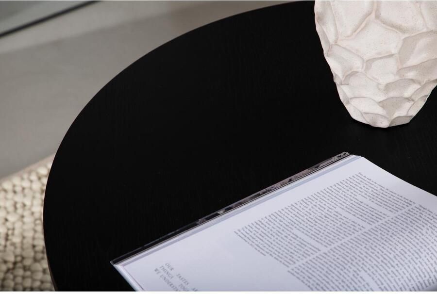 Svea Rova ronde salontafel ø80 cm zwart - Foto 2