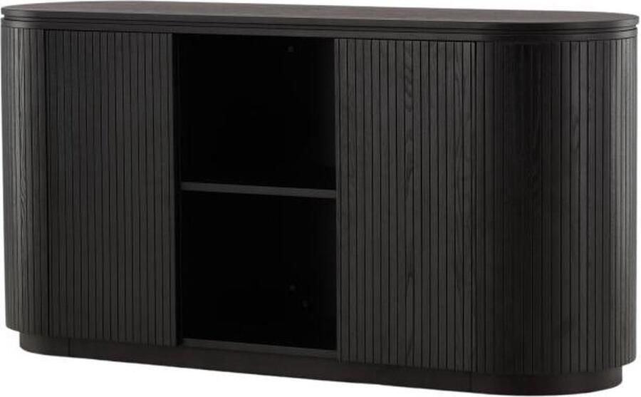 Svea Siro dressoir 160 cm zwart
