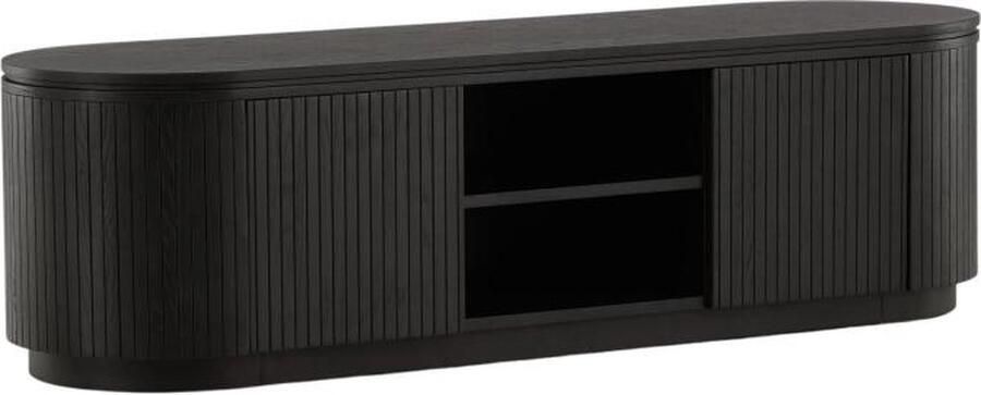 Svea Siro tv-meubel 160 cm zwart