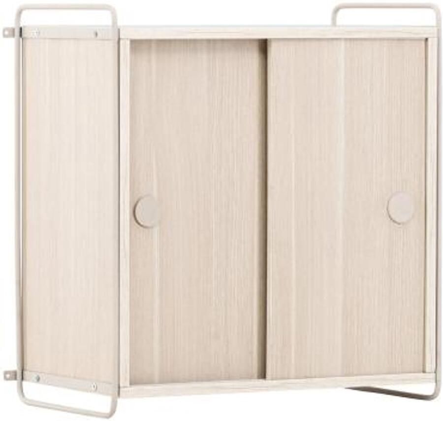 Svea Stefano hangende opbergkast 60 x 68 cm whitewash