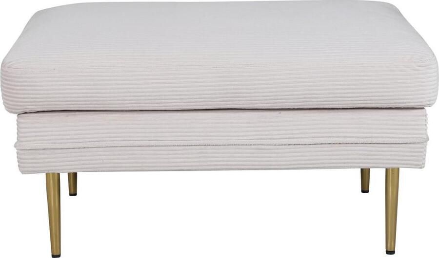 Svea Tess hocker rib beige