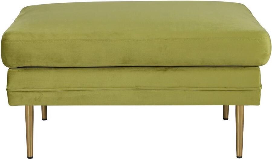 Svea Tess hocker velvet groen