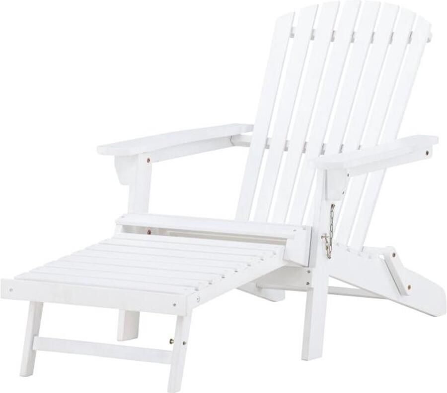 Svea Tropea inklapbare loungestoel wit