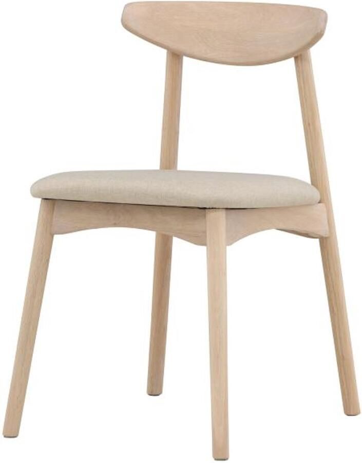 Svea Umberto eetkamerstoel eiken whitewash