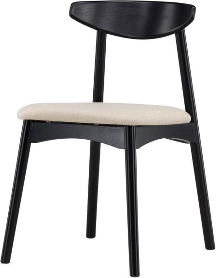 Svea Umberto eetkamerstoel eiken zwart