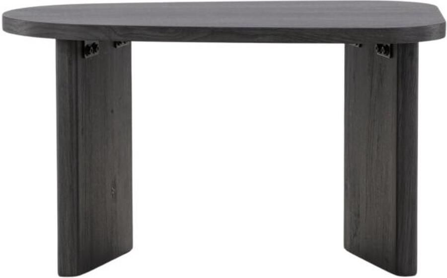 Svea Vincenzo organische salontafel 45 x 70 cm zwart