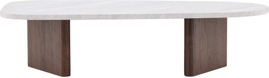 Svea Vincenzo organische salontafel 65 x 130 cm betonlook