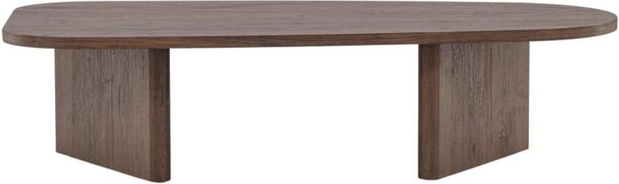 Svea Vincenzo organische salontafel 65 x 130 cm bruin