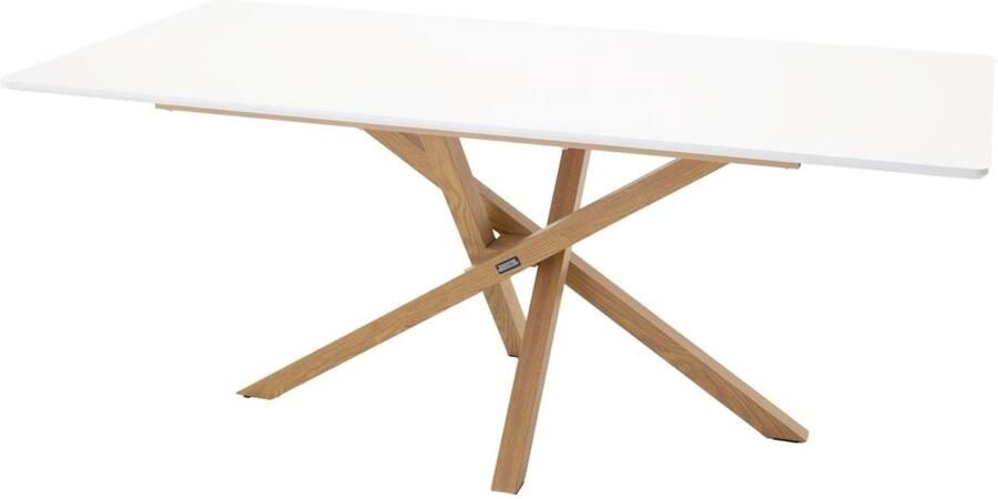 Svea Zilo rechthoekige eettafel 180 x 90 cm wit