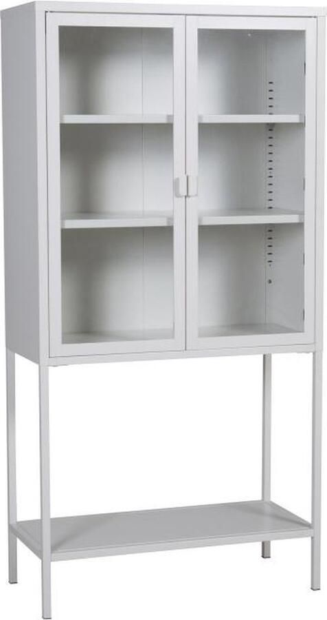 Svea Zivo vitrinekast 75 x 150 cm wit