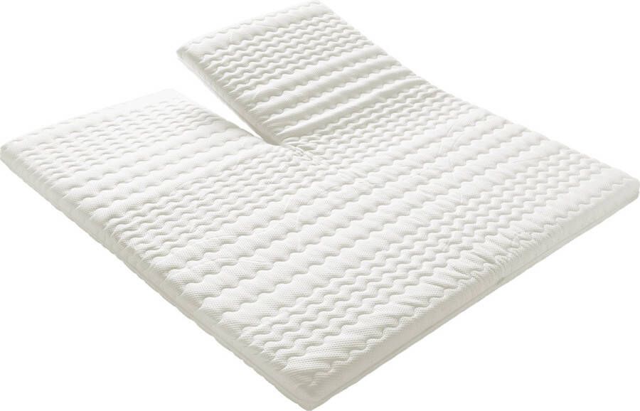 Svef Topmatrassen Topper matras topdek matras Finn Nasa visco traagschuim 7 cm dik 180 x 220 cm Zonder Split