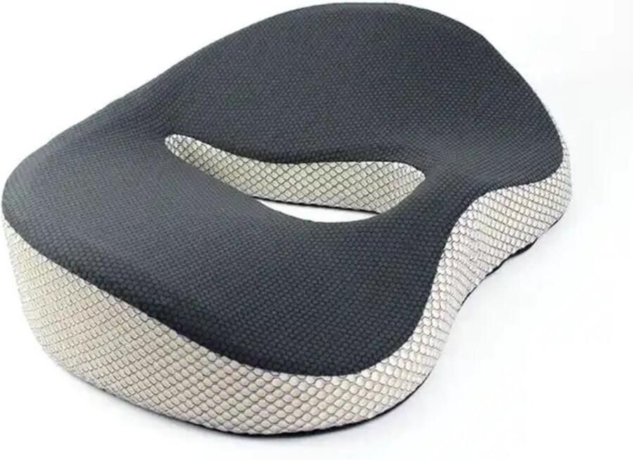SVH Company Zitkussen Orthopedisch en Ergonomisch Bureaustoel Wigkussen Stuitkussen Stoel Kussen Rugklachten Houding Correctie Zithouding Thuiswerk Werkkamer