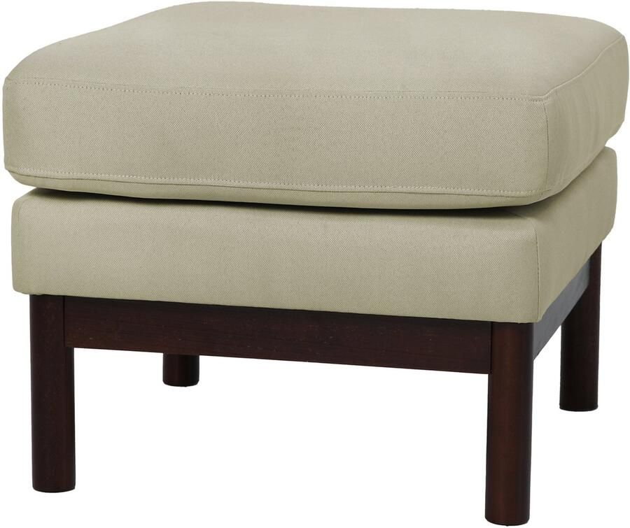 SVITA HOLLY Kruk Bank Hal Voetenbank Kaptafel Stoel Wit Bruin