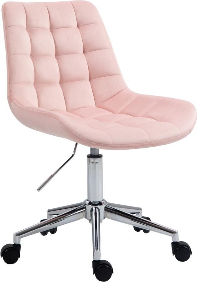 SVITA MICKY bureaustoel voor kinderen in hoogte verstelbare draaistoel roze