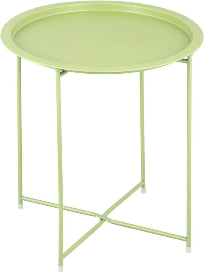 SVJ Home Decorations SVJ Bijzettafel 47x47x51 cm Metaal Groen