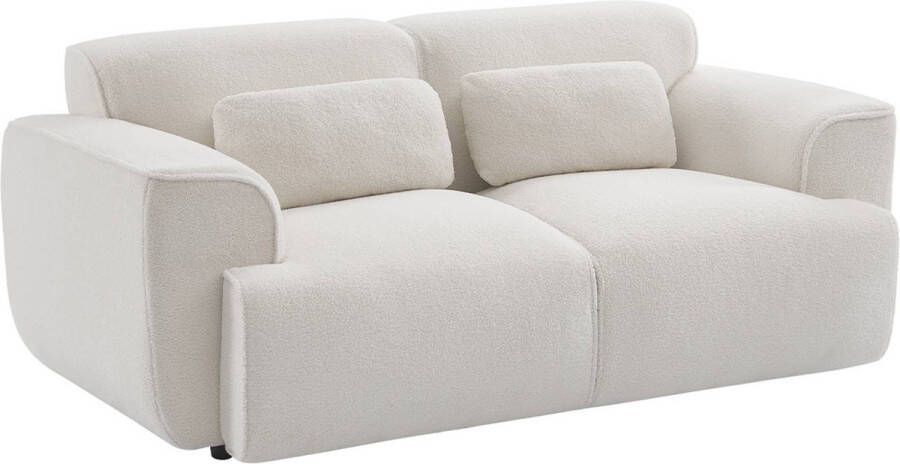 Sweeek 2-zitsbank wallas bouclé 180x98x73cm