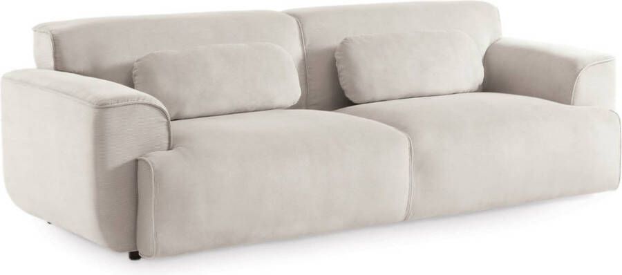 Sweeek 3-zitsbank met corduroy bekleding