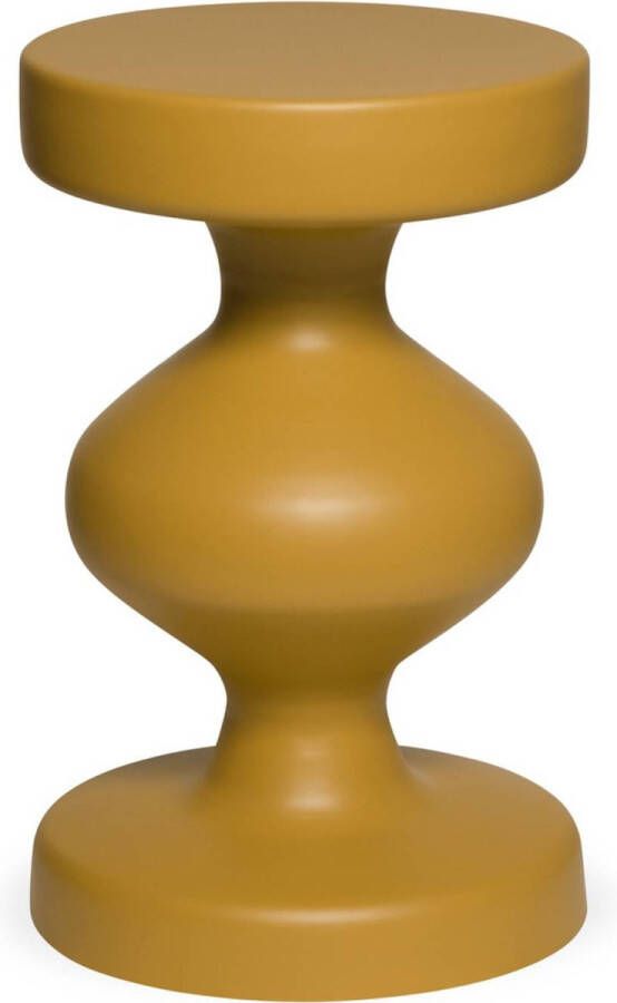 Sweeek Bijzettafel metalen nachtkastje hawa ø29 5 x h 47cm