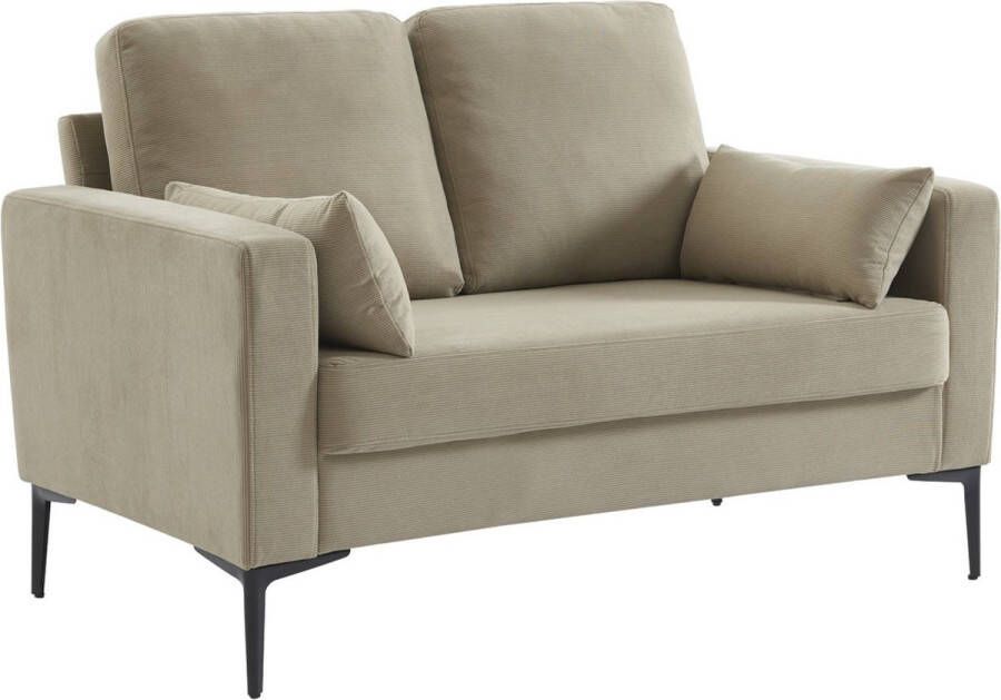 Sweeek Corduroy bank 2-zits 130x68x82cm