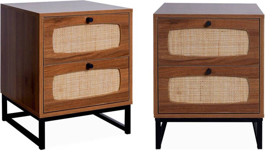 Sweeek Nachtkastje retro set van 2