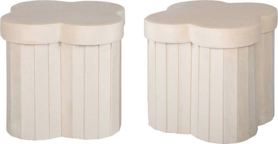 Sweeek Opvouwbare krukjes daphné set van 2