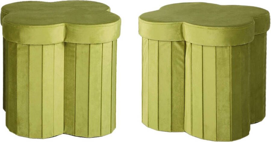 Sweeek Opvouwbare krukjes daphné set van 2