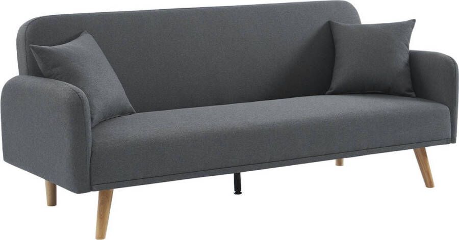 Sweeek 2-3 zits slaapbank stof hevea houten poten