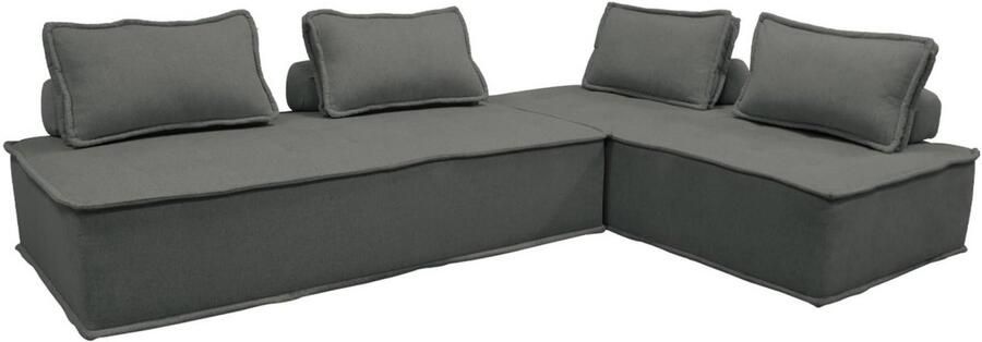 Sweeek 2-zits fauteuil dao voor gestoffeerde modulair bank (set van 2)