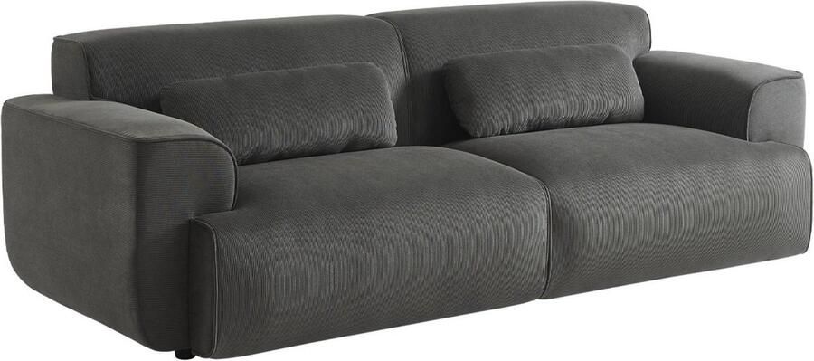 Sweeek 3-zitsbank met corduroy bekleding