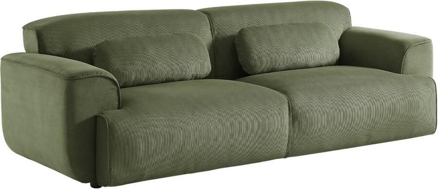 Sweeek 3-zitsbank met corduroy bekleding