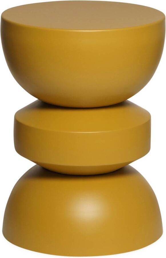 Sweeek Bijzettafel hoektafel nachtkastje van metaal ø32 x 445cm assa