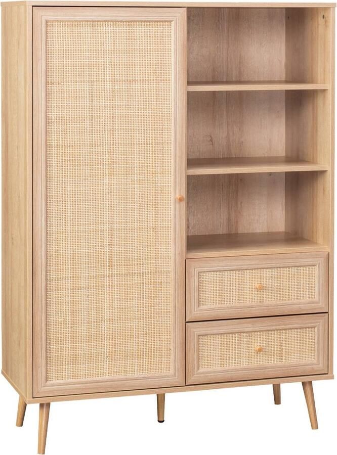 Sweeek Dressoir bohème b 101 5 x d 39 x h 139cm