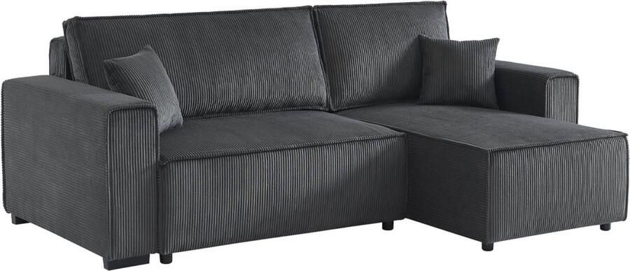 Sweeek Verstelbare 3-zits hoekbank