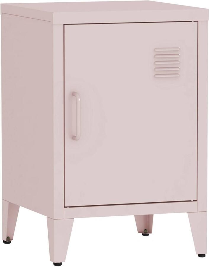 Sweeek Industrieel nachtkastje 1 deur soho