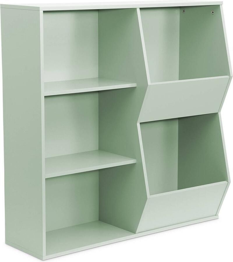 Sweeek Kinder opbergkast 3 legplanken en 2 opbergruimtes