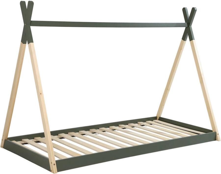 Sweeek Kinderbed tipi 90x190cm lattenbodem inbegrepen l 196 x b 100 x h 136 5 cm tobias