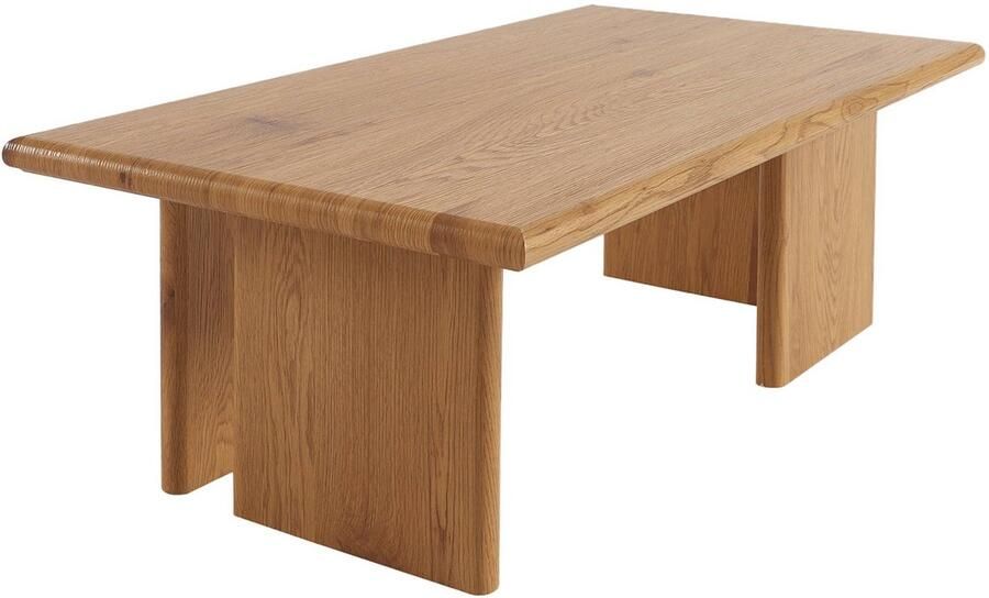 Sweeek Rechthoekige salontafel houteffect tilos