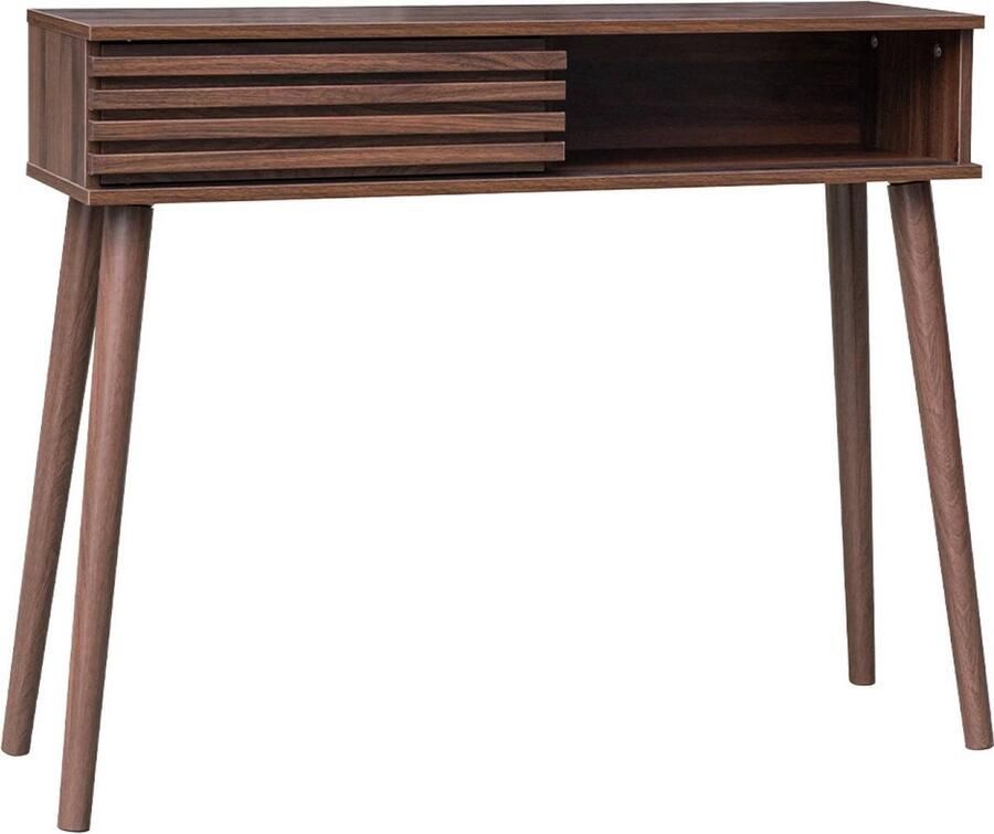 Sweeek Sidetable madere b100 x d29 x h81cm